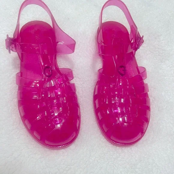 💜💜💚🌼NEW GUESS Women's Jellie Fisherman SandalS. - Picture 11 of 14